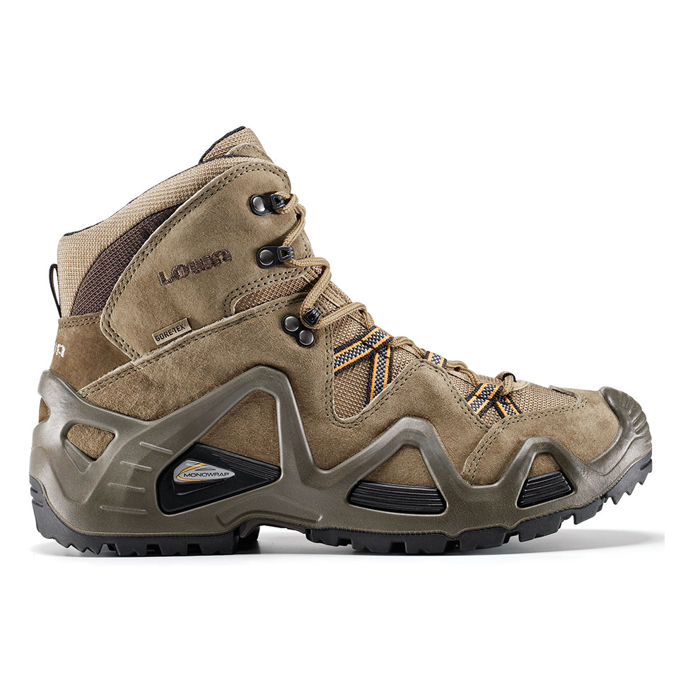 Scarpe Militari Uomo Lowa Zephyr GTX Mid Beige/Marroni LPTYGF-567